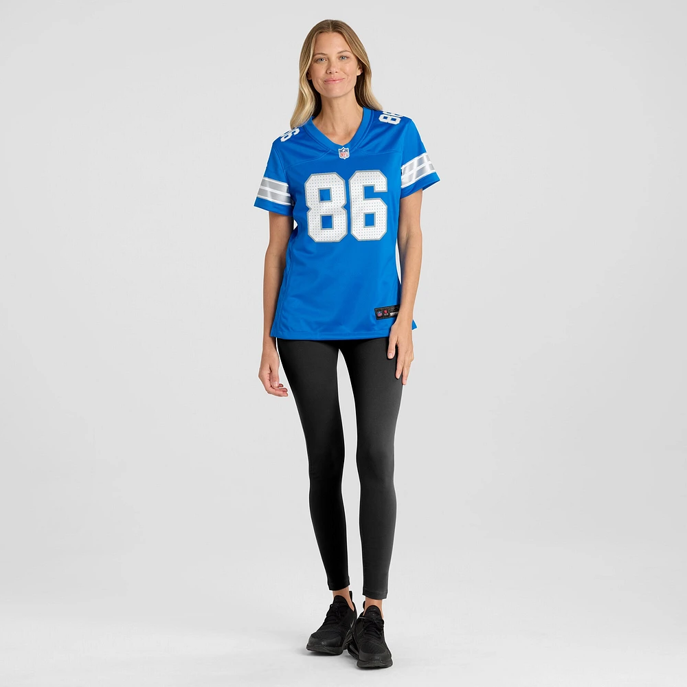 Women's Nike Sean McKeon  Blue Detroit Lions Game Jersey