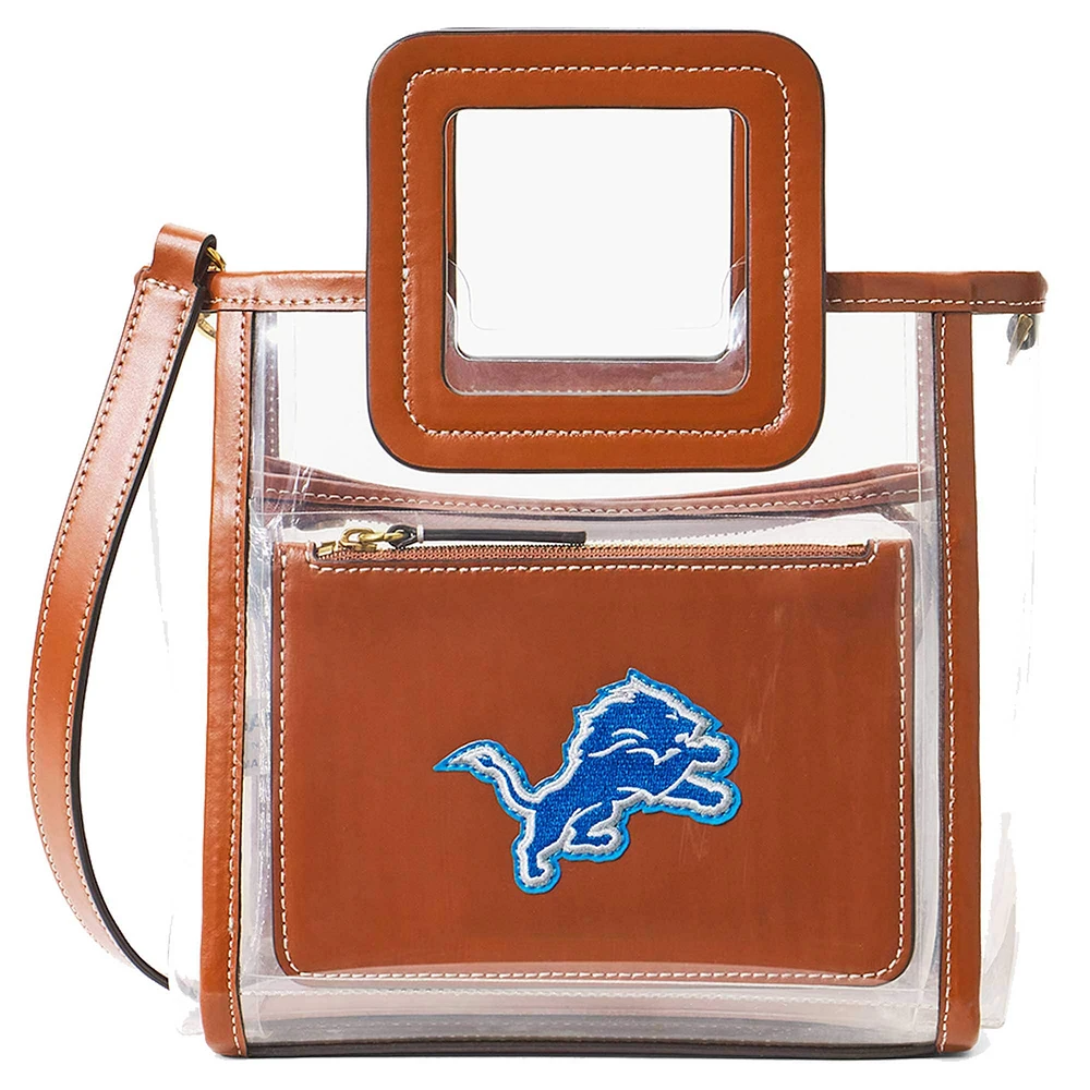 Women's STAUD  Detroit Lions Clear Mini Shirley Bag