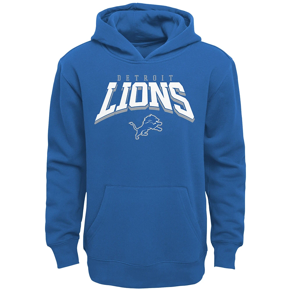 Ensemble sweat à capuche et pantalon de survêtement en molleton Dynamic Duo pour jeunes Detroit Lions