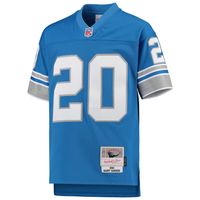 Youth Mitchell & Ness Barry Sanders Blue Detroit Lions 1996 Legacy Retired Player Jersey