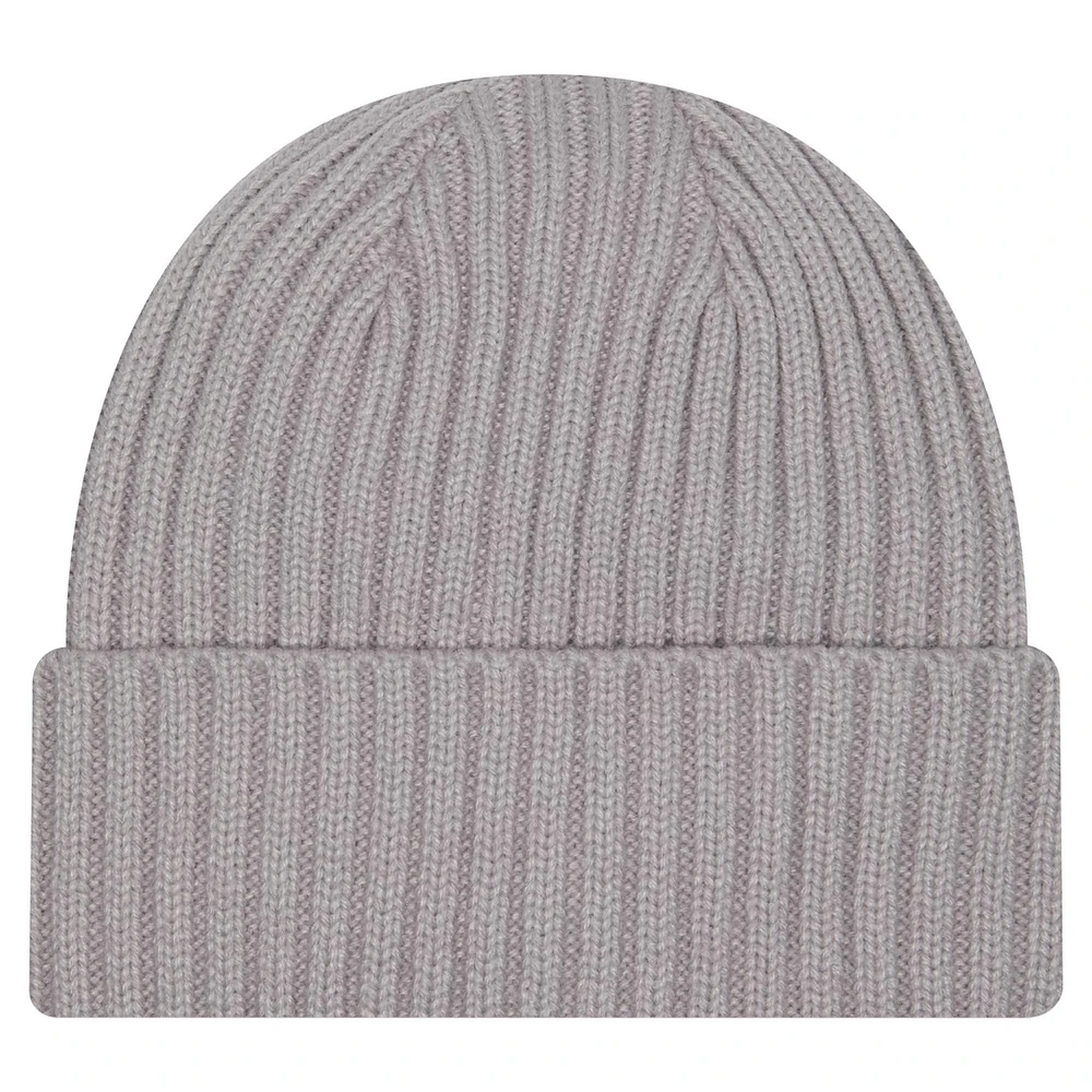 Youth New Era Gray Detroit Lions Color Pack Cuffed Knit Hat