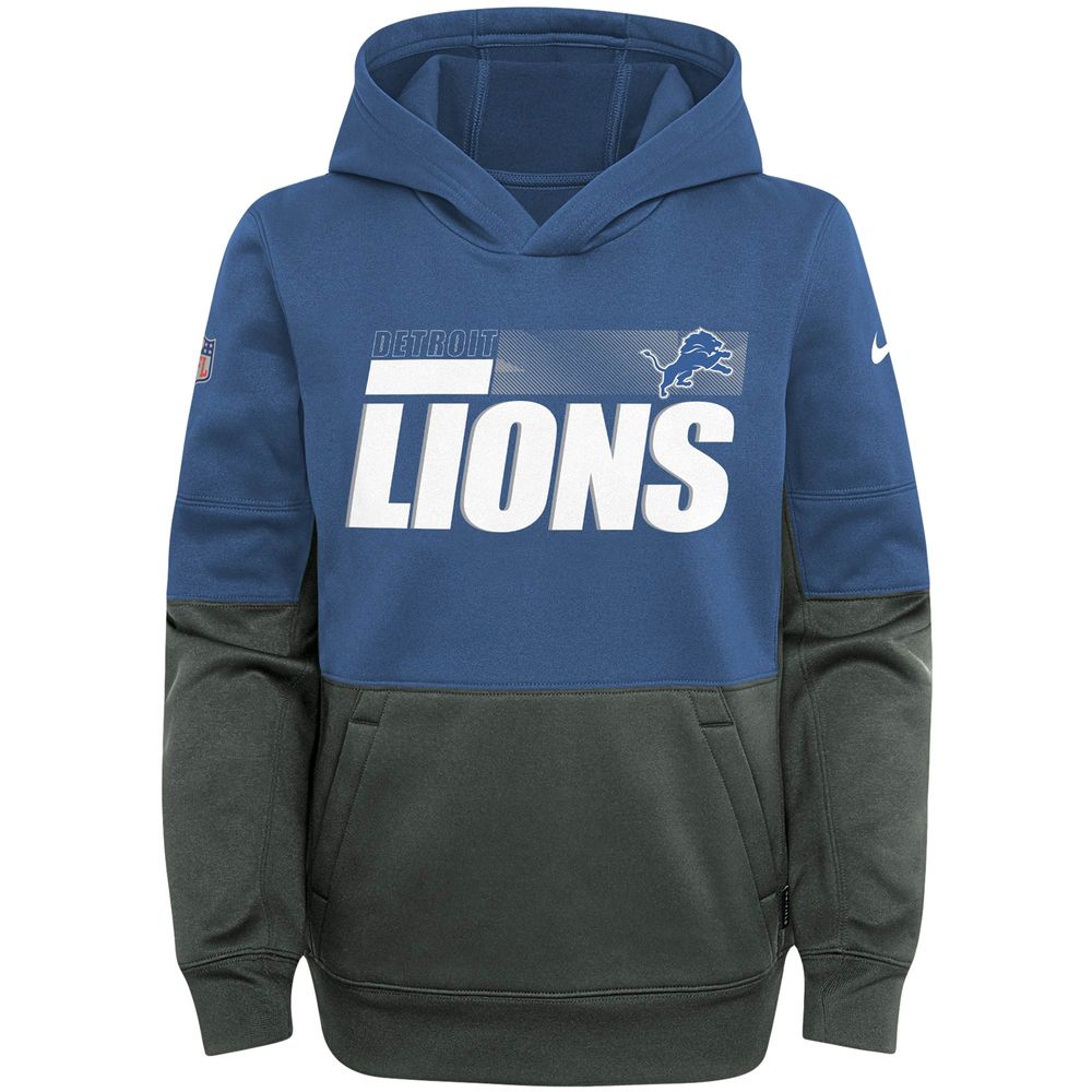 Men's Fanatics Detroit Lions Chiller Fleece Hoodie