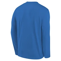 Youth Nike Blue Detroit Lions Legend Icon Long Sleeve T-Shirt