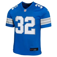 Youth Nike Brian Branch Blue Detroit Lions Game Jersey