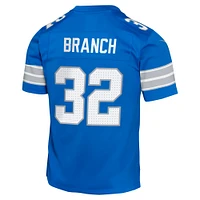 Youth Nike Brian Branch Blue Detroit Lions Game Jersey