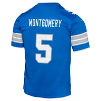 Youth Nike David Montgomery Blue Detroit Lions Game Jersey