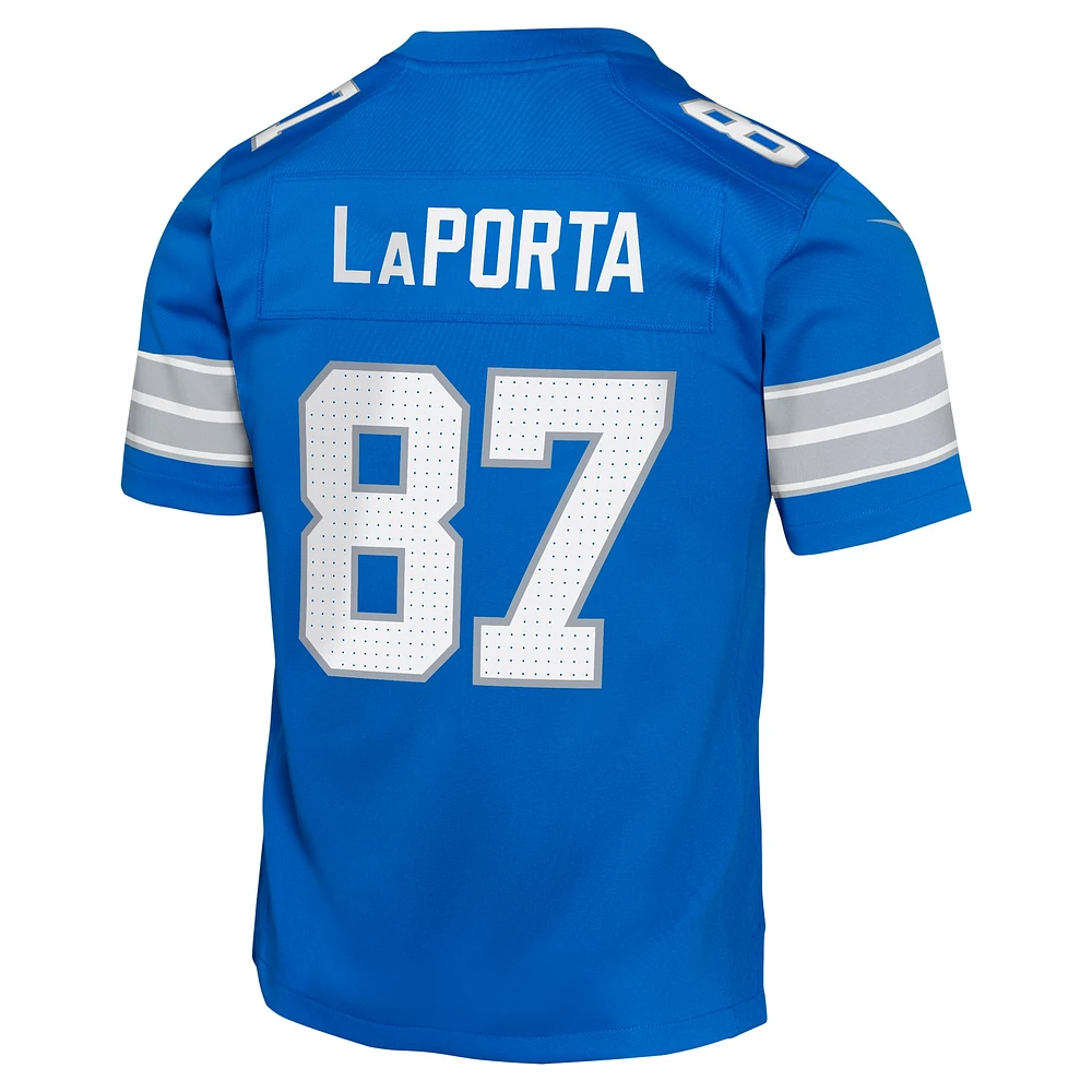 Youth Nike Sam LaPorta Detroit Lions Game Jersey