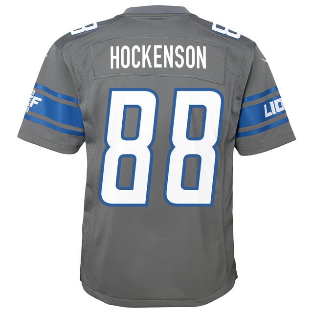 Nike Youth Nike T.J. Hockenson Silver Detroit Lions Team Game