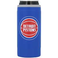 Detroit Pistons 12oz. Flipside Powdercoat Slim Can Cooler