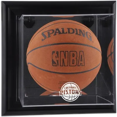 Detroit Pistons Fanatics Authentic (-) Framed Wall-Mounted Team Logo Basketball Display Case