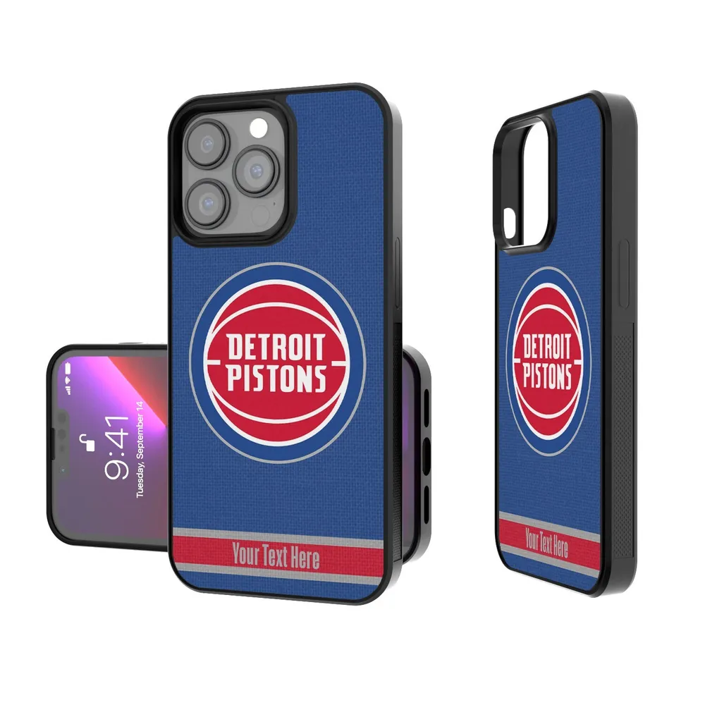 Detroit Lions Personalized Tilt Design iPhone Bump Case