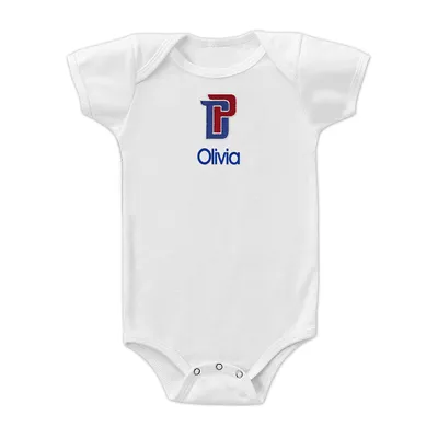 Detroit Pistons Infant Logo Personalized Bodysuit