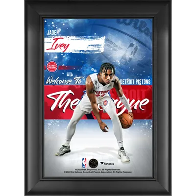 Lids Jaden Ivey Detroit Pistons Facsimile Signature Fanatics Authentic  Framed 11 x 14 Spotlight Photograph