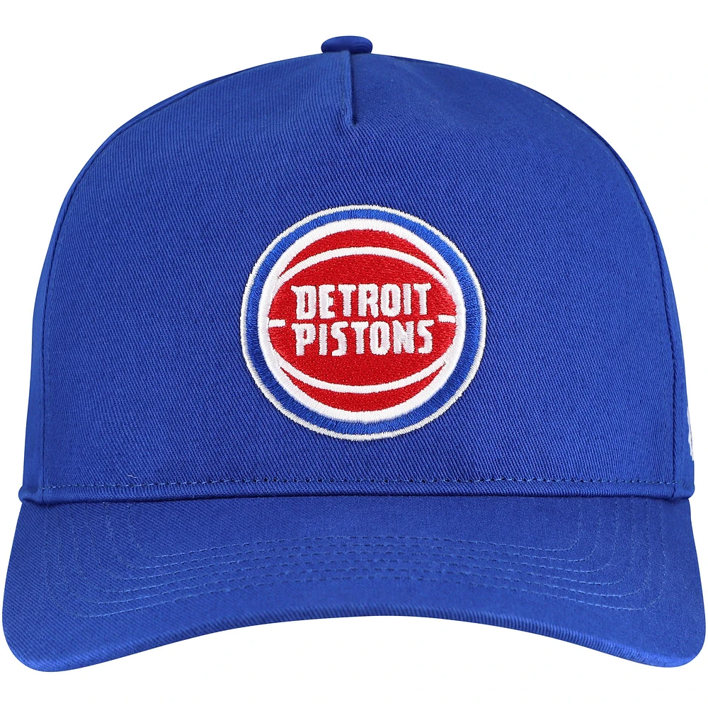 Casquette ajustable à logo Core Hitch bleu Detroit Pistons '47 pour homme