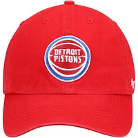 Casquette ajustée '47 Red Detroit Pistons Team Franchise pour homme