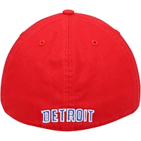 Men's '47 Red Detroit Pistons Team Franchise Fitted Hat