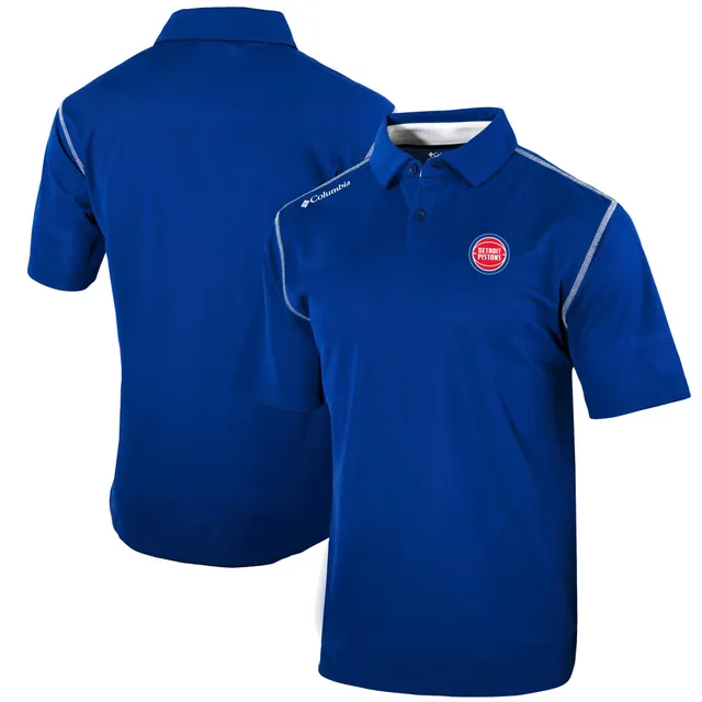 Men's Royal Chicago Cubs Color Blocked Stretch Polo 