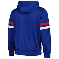 Men's G-III Sports by Carl Banks Blue Detroit Pistons Contender Full-Zip Hoodie Jacket