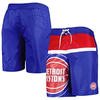 Maillot de bain Detroit Pistons Sea Wind G-III Sports by Carl Banks bleu pour homme