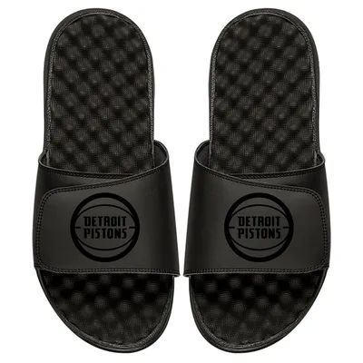 Detroit Pistons ISlide Tonal Slide Sandals - Black