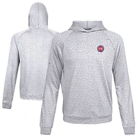 Sweat à capuche blanc Challenger des Detroit Pistons pour homme Levelwear