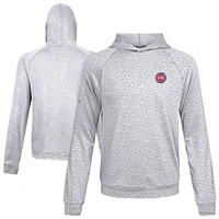 Sweat à capuche blanc Challenger des Detroit Pistons pour homme Levelwear