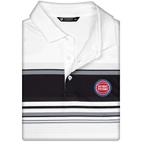 Men's Levelwear White Detroit Pistons Onward Polo