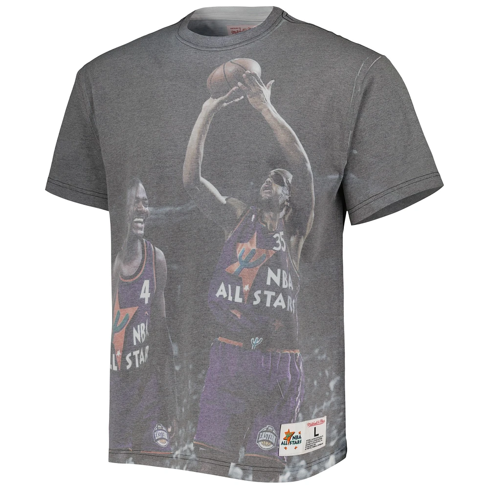 Men's Mitchell & Ness Detroit Pistons Above the Rim Graphic T-Shirt