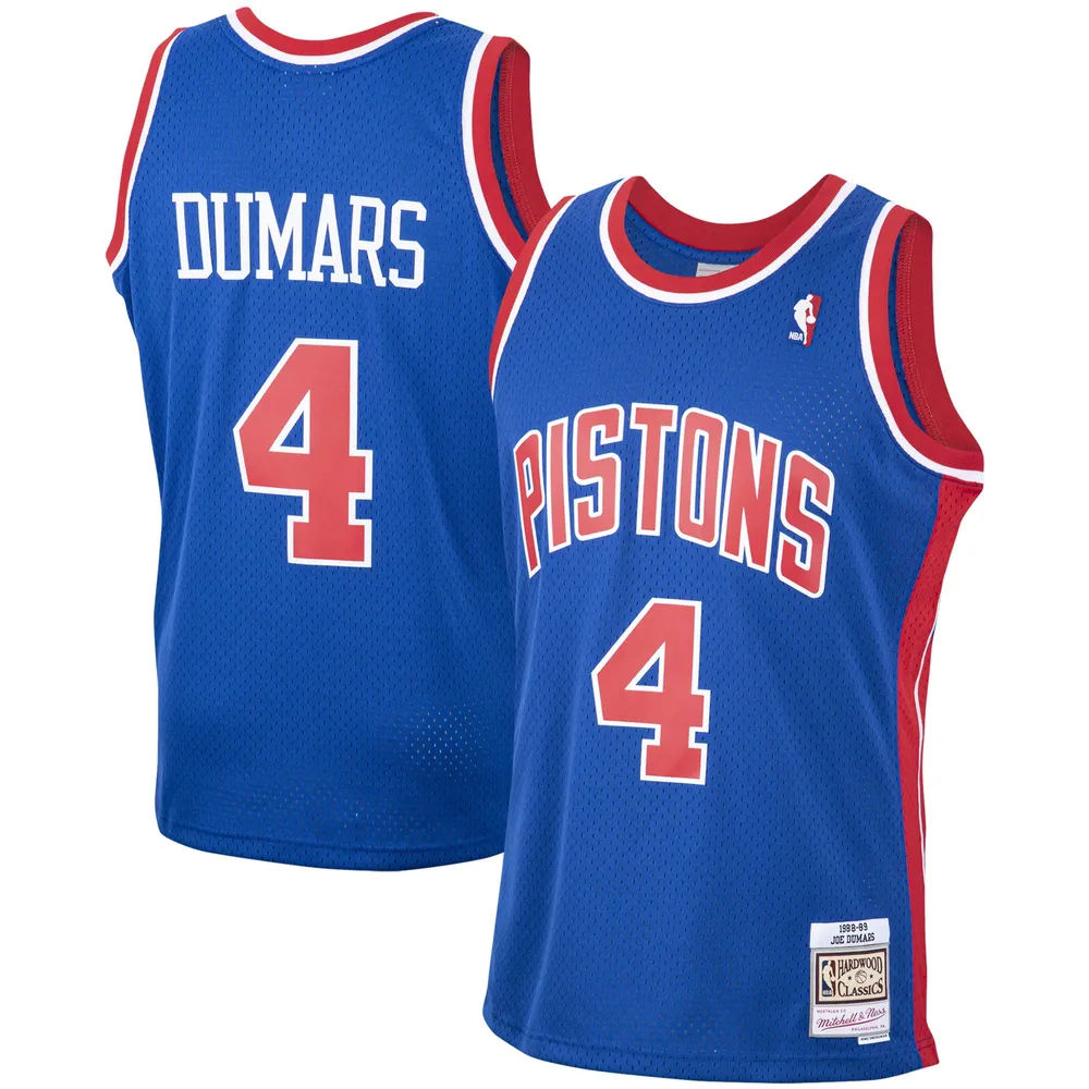 Mitchell & Ness Joe Dumars Detroit Pistons Blue 1988-89 Hardwood