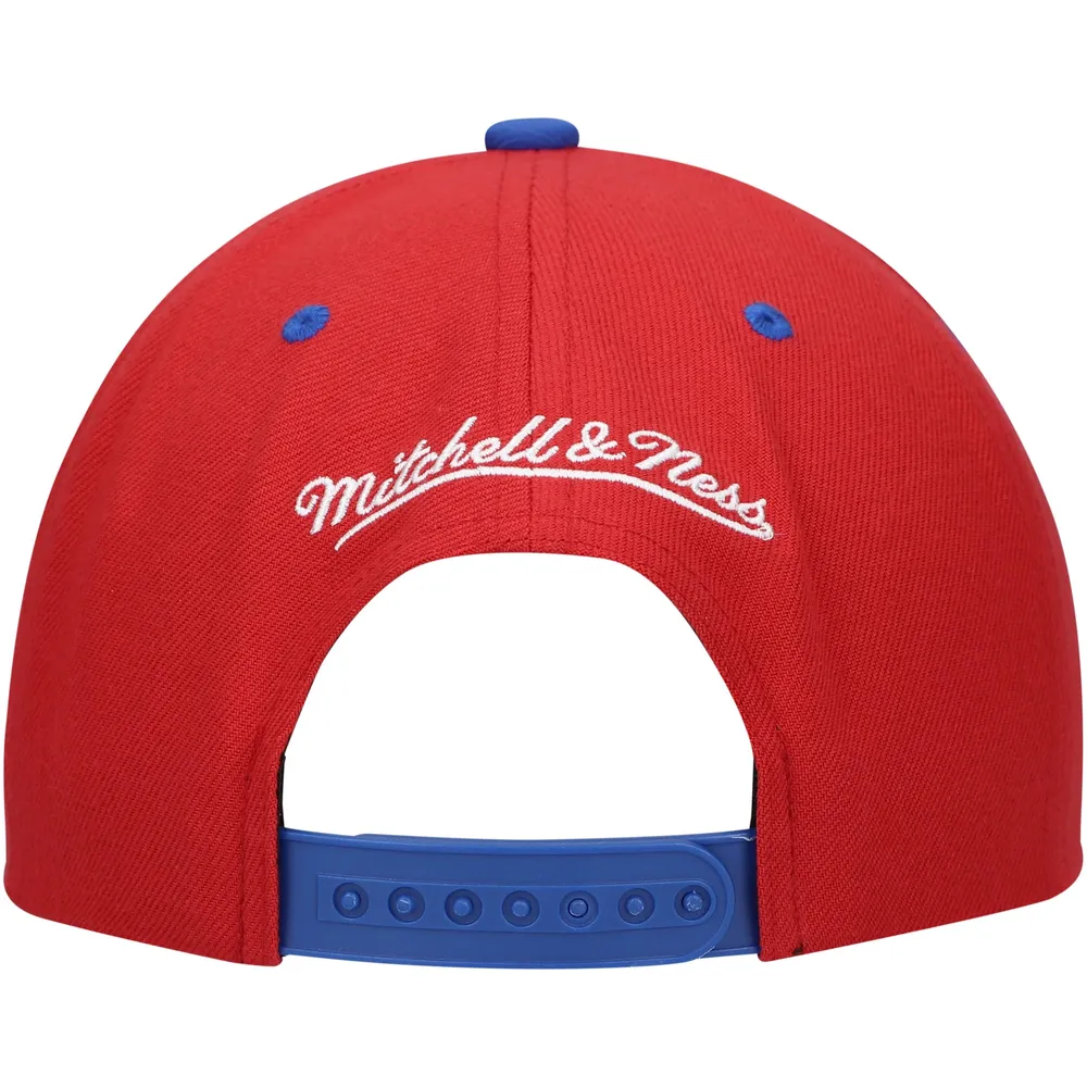 Detroit Pistons Mitchell & Ness Hardwood Classics Snapback Hat