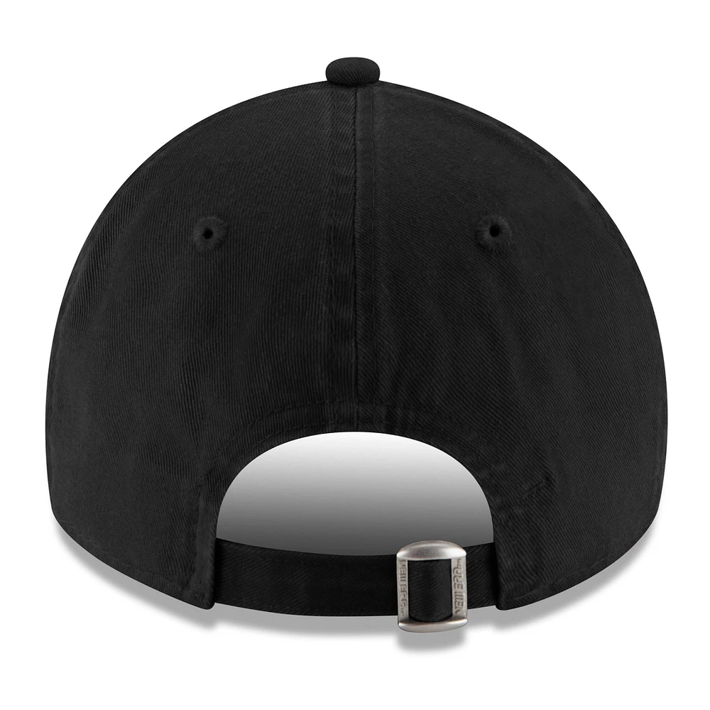 Casquette ajustable 9TWENTY noire New Era pour homme, Detroit Pistons, Playoffs NBA 2025