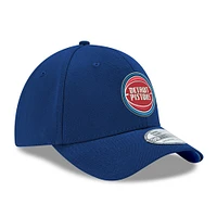 Men's New Era Blue Detroit Pistons Classic 39THIRTY Flex Hat