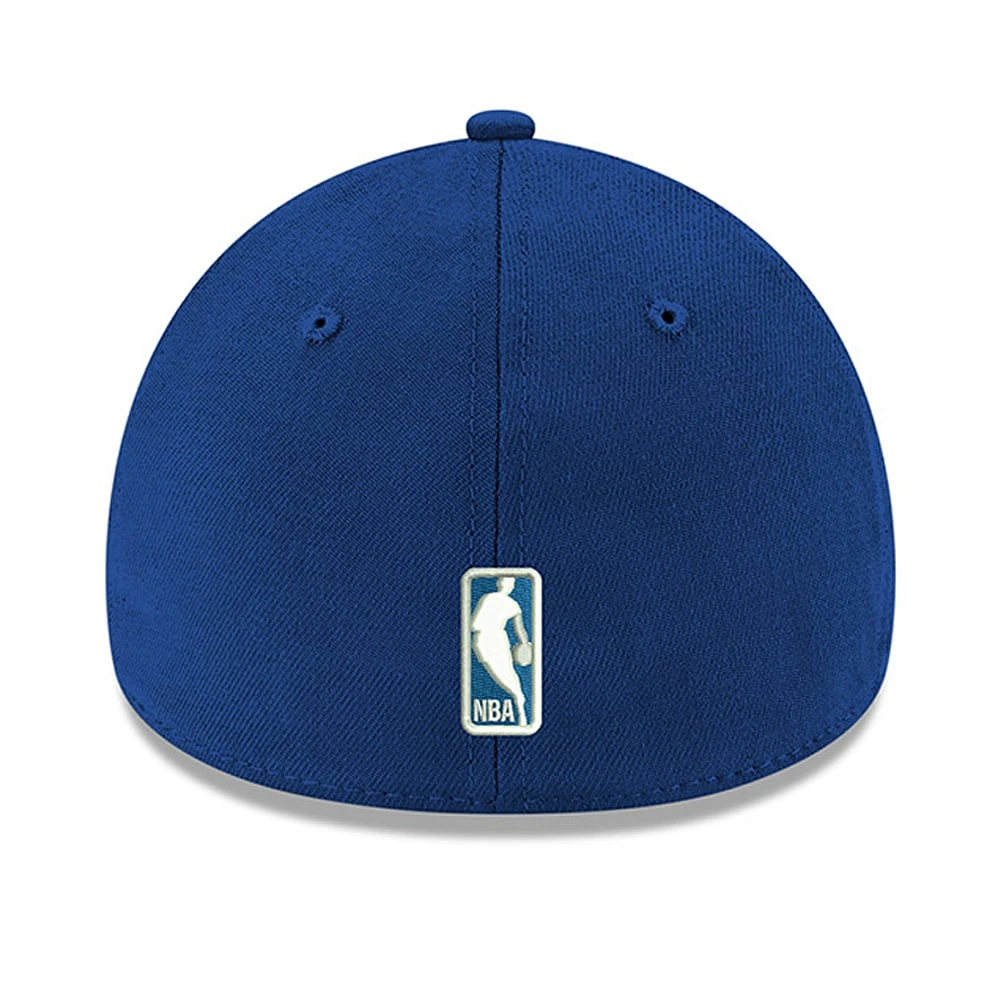 Men's New Era Blue Detroit Pistons Classic 39THIRTY Flex Hat