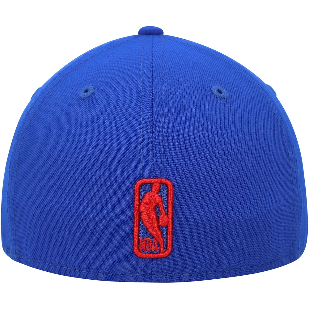 Casquette ajustée 59FIFTY à profil bas Detroit Pistons Team New Era pour homme, bleu