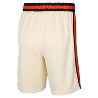 Men's Nike Tan Detroit Pistons 2024/25 City Edition Swingman Shorts