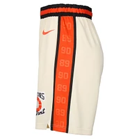 Men's Nike Tan Detroit Pistons 2024/25 City Edition Swingman Shorts