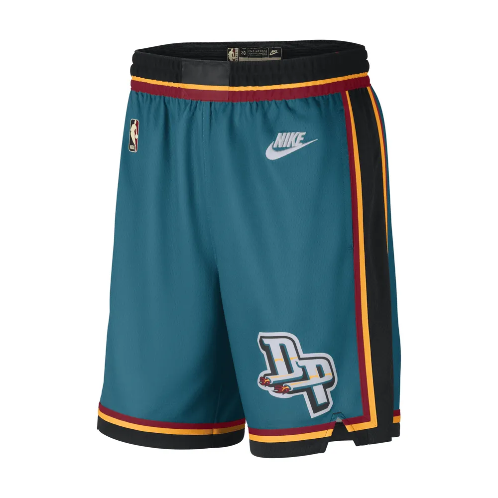 Lids Detroit Pistons Nike 2022/23 City Edition Swingman Shorts - Green