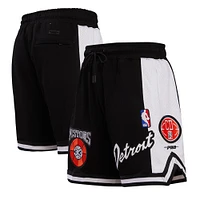 Short Pro Standard noir Detroit Pistons 2023/24 City Edition DK pour hommes