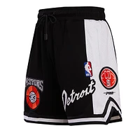 Short Pro Standard noir Detroit Pistons 2023/24 City Edition DK pour hommes