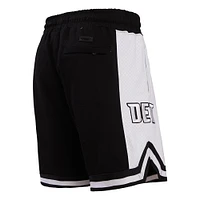 Men's Pro Standard Black Detroit Pistons 2023/24 City Edition DK Shorts