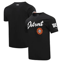 T-shirt noir Pro Standard pour hommes des Detroit Pistons 2023 City Edition