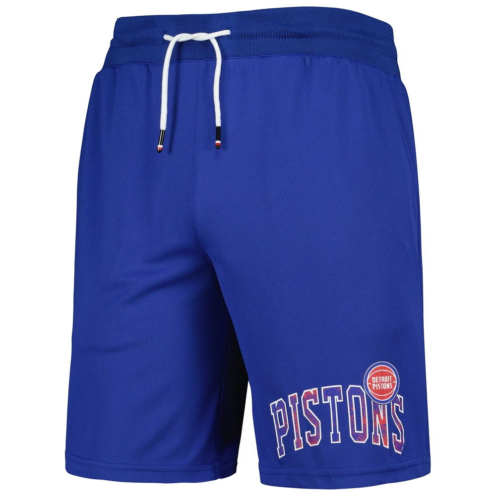 Tommy Jeans Homme Detroit Pistons Mike Mesh Basketball Short Bleu