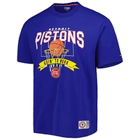 Men's Tommy Jeans Blue Detroit Pistons Tim Backboard T-Shirt