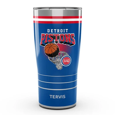 Tervis Détroit Pistons 20oz. Gobelet vintage en acier inoxydable