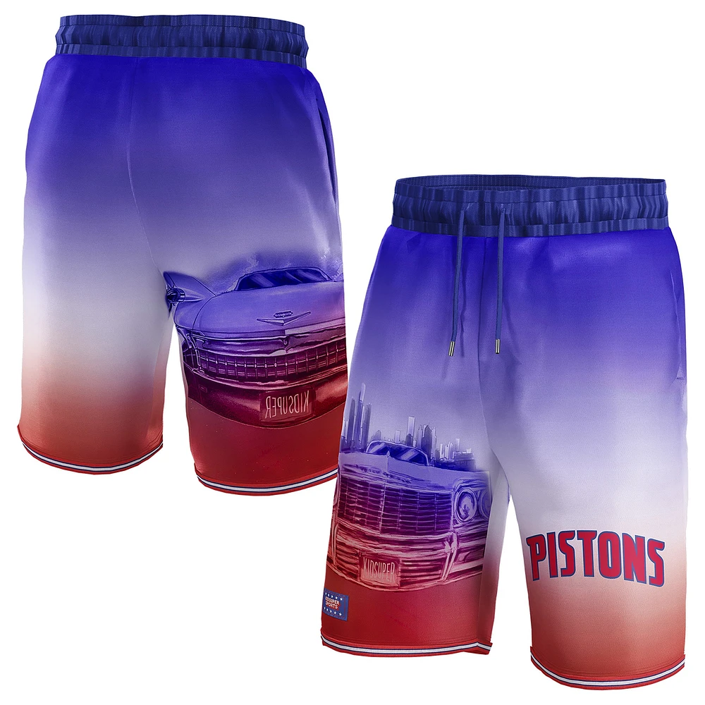 Short unisexe NBA & KidSuper Studios by Fanatics Detroit Pistons Hometown rouge