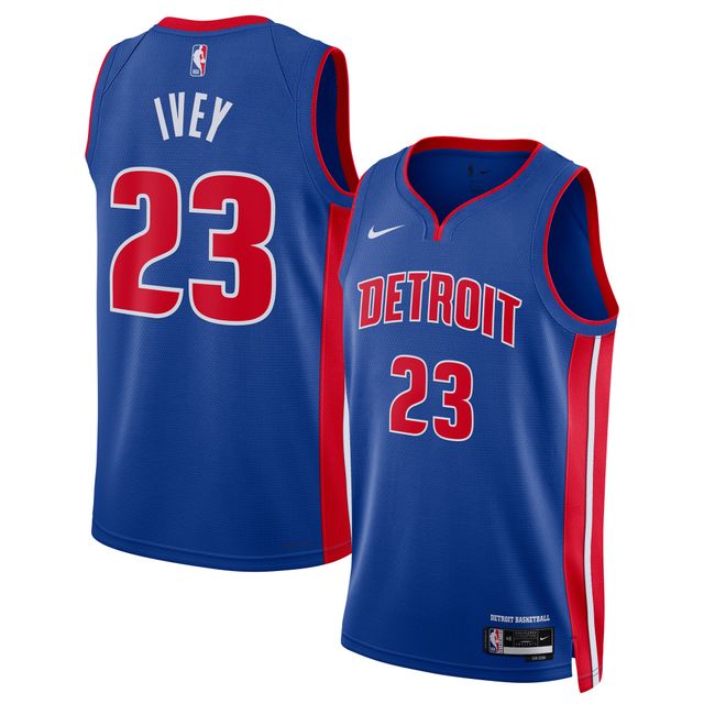 Unisexe Nike Jaden Ivey Detroit Pistons 2022 NBA Draft First Round Pick Swingman Jersey - Icon Edition