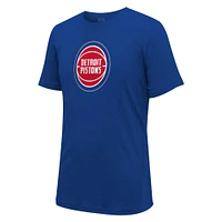 T-shirt unisexe avec logo principal des Detroit Pistons Stadium Essentials bleu