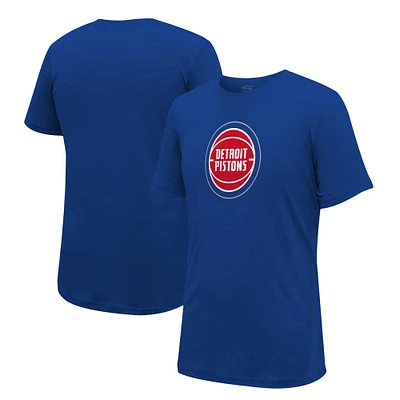 Unisex Stadium Essentials Blue Detroit Pistons Primary Logo T-Shirt