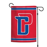 WinCraft Detroit Pistons Drapeau de jardin double face 30,5 x 45,7 cm