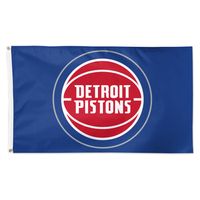 WinCraft Detroit Pistons 3' x 5' Primary Logo Single-Sided - Flag